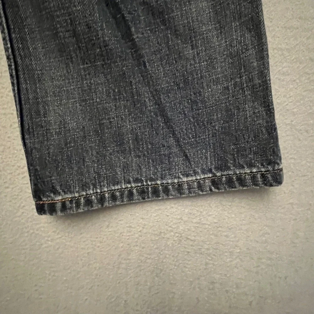 VTG Levi's 527 Low Boot Cut Jeans Mens 31x30 Y2K Dark Wash Mint 30x29